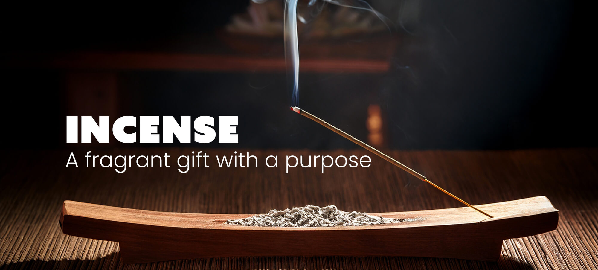 Natural incense – a perfect wellness gift for relaxation & mindfulness.