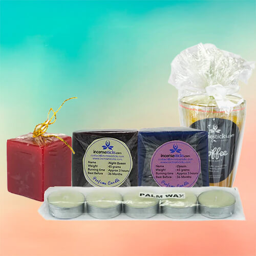Aromatic candle gift set