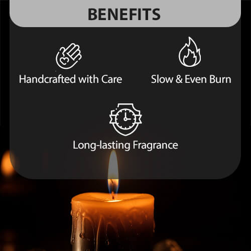 Frankincense Ayurvedic Cubic Candle