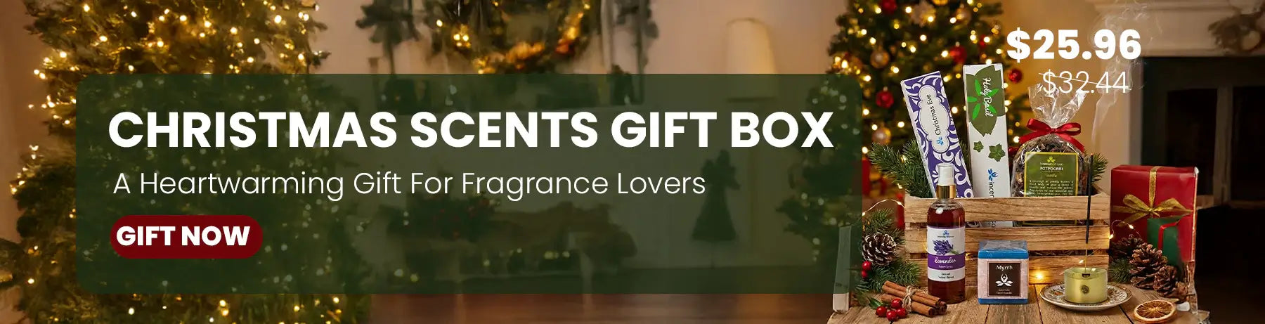Christmas Scents Gift Box For Fragrance Lovers