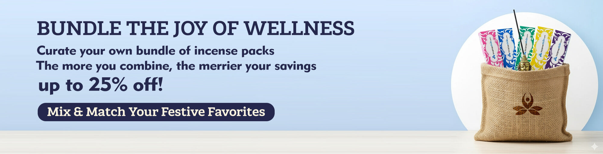 Incensesticks Wellness Bundle With Festive Savings