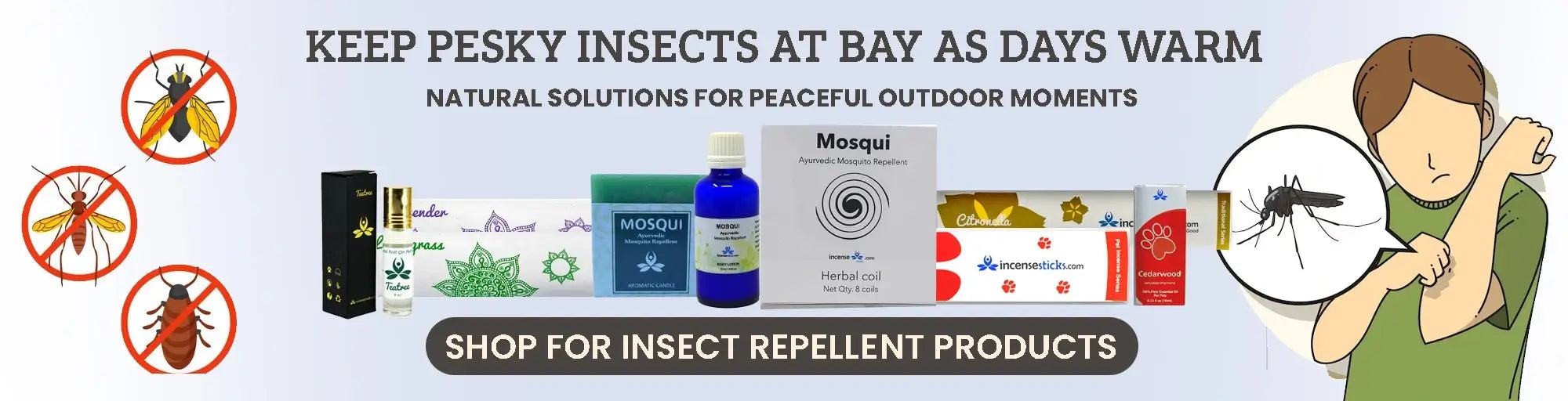 Natural Insect Repellent Products for Peaceful Outdoor Visits