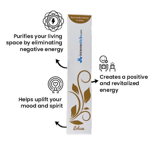 Loban Incense 8" 10 Sticks