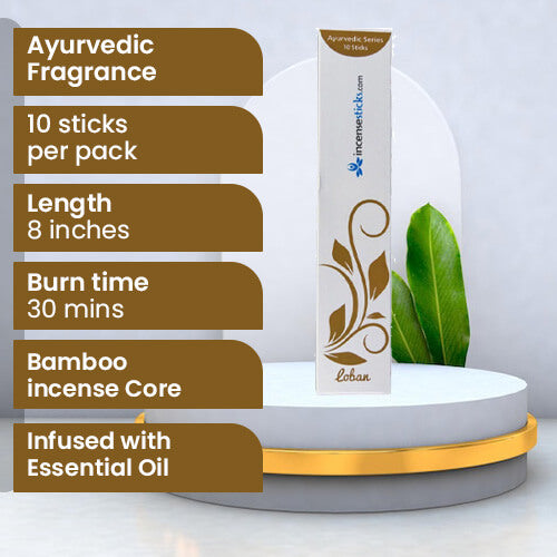 Loban Incense 8" 10 Sticks