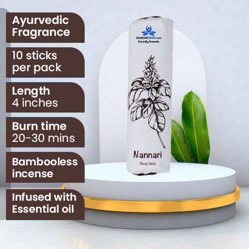 Ayurvedic Dhoop Sticks - Nannari