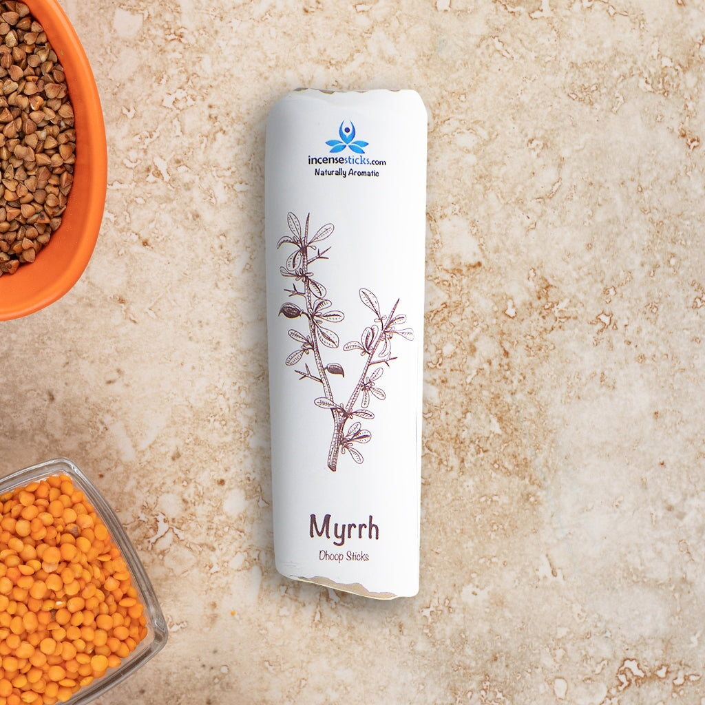 Ayurvedic Dhoop Sticks - Myrrh ayurvedic dhoop sticks