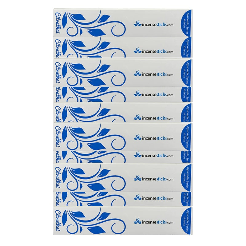 Citrathai Incense 8" 10 Sticks Ayurvedic incense 10 Packs