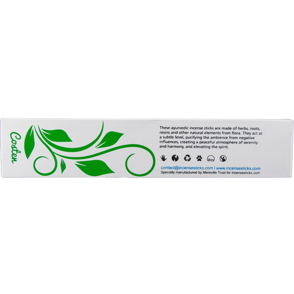 Costen Incense 8" 10 Sticks Ayurvedic incense 