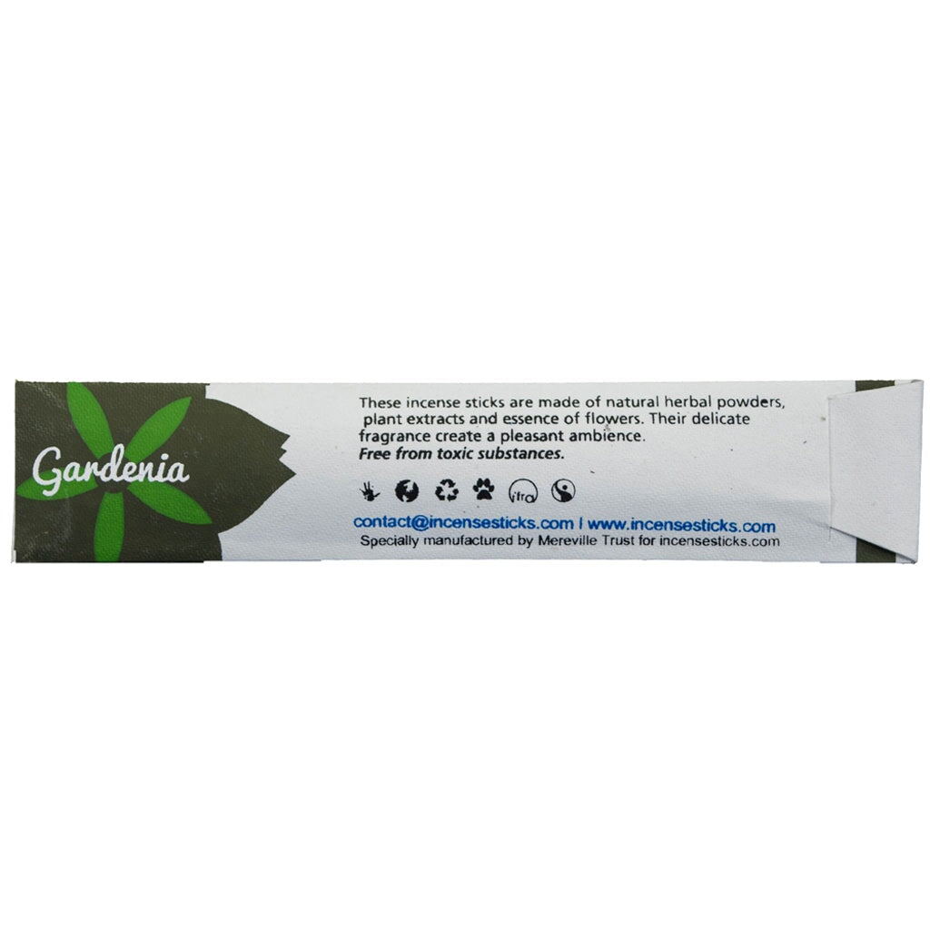 Gardenia Incense 8" 10 Sticks Traditional Incense 