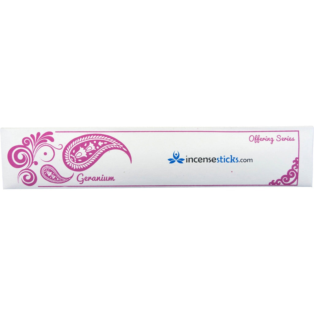 Geranium Incense 10" 20 Sticks Offering incense