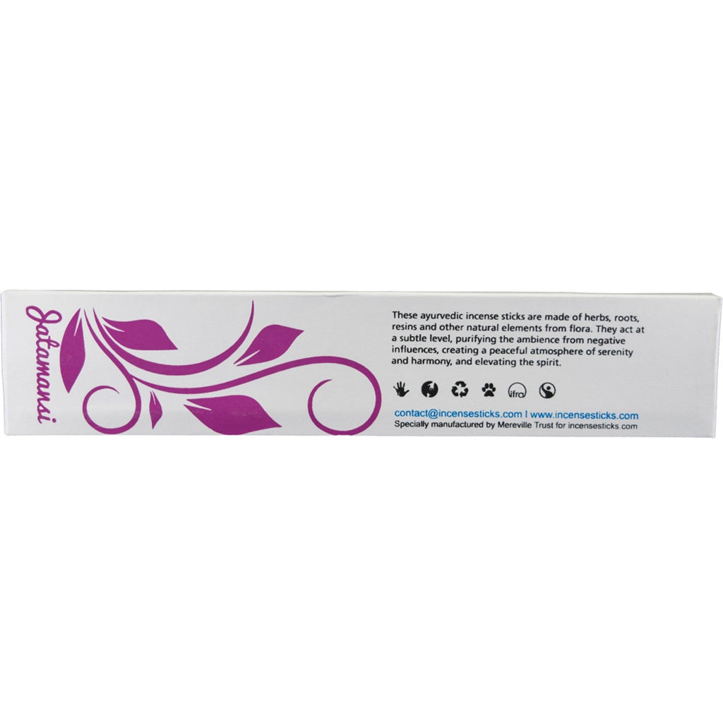Jatamansi Incense 8" 10 Sticks Ayurvedic incense