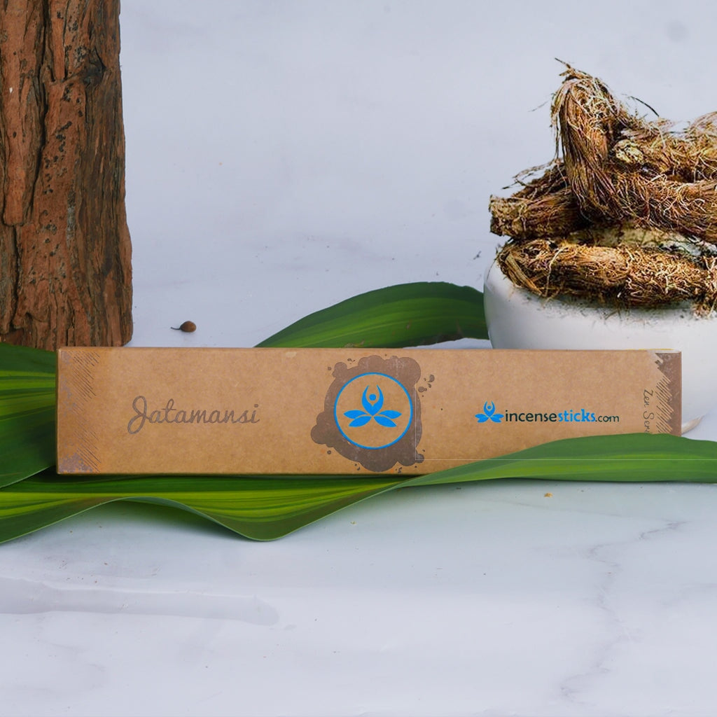 Jatamansi Incense 8" Inch 12 Sticks Zen Incense 1 Pack