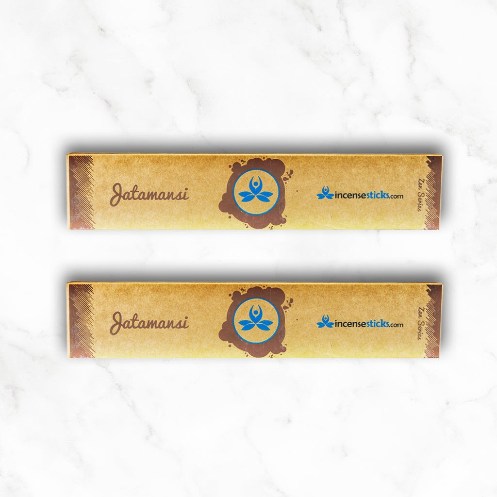 Jatamansi Incense 8" Inch 12 Sticks Zen Incense 2 Packs 