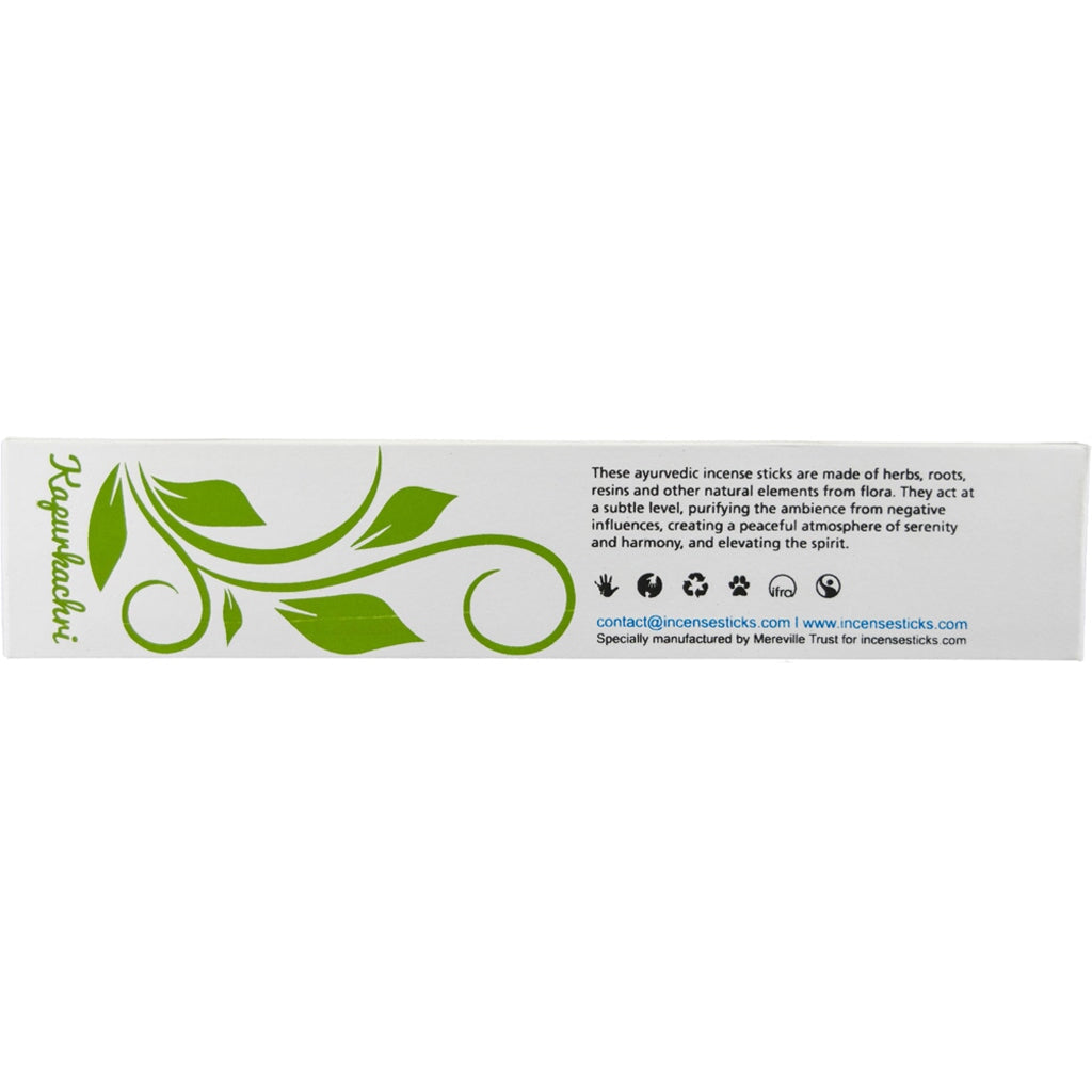 Kapurkachri Incense 8" 10 Sticks Ayurvedic incense