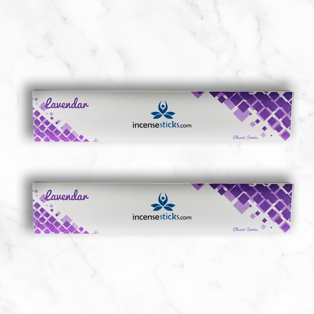 Lavender Incense 10" inch 12 Sticks classic incense 2 Packs