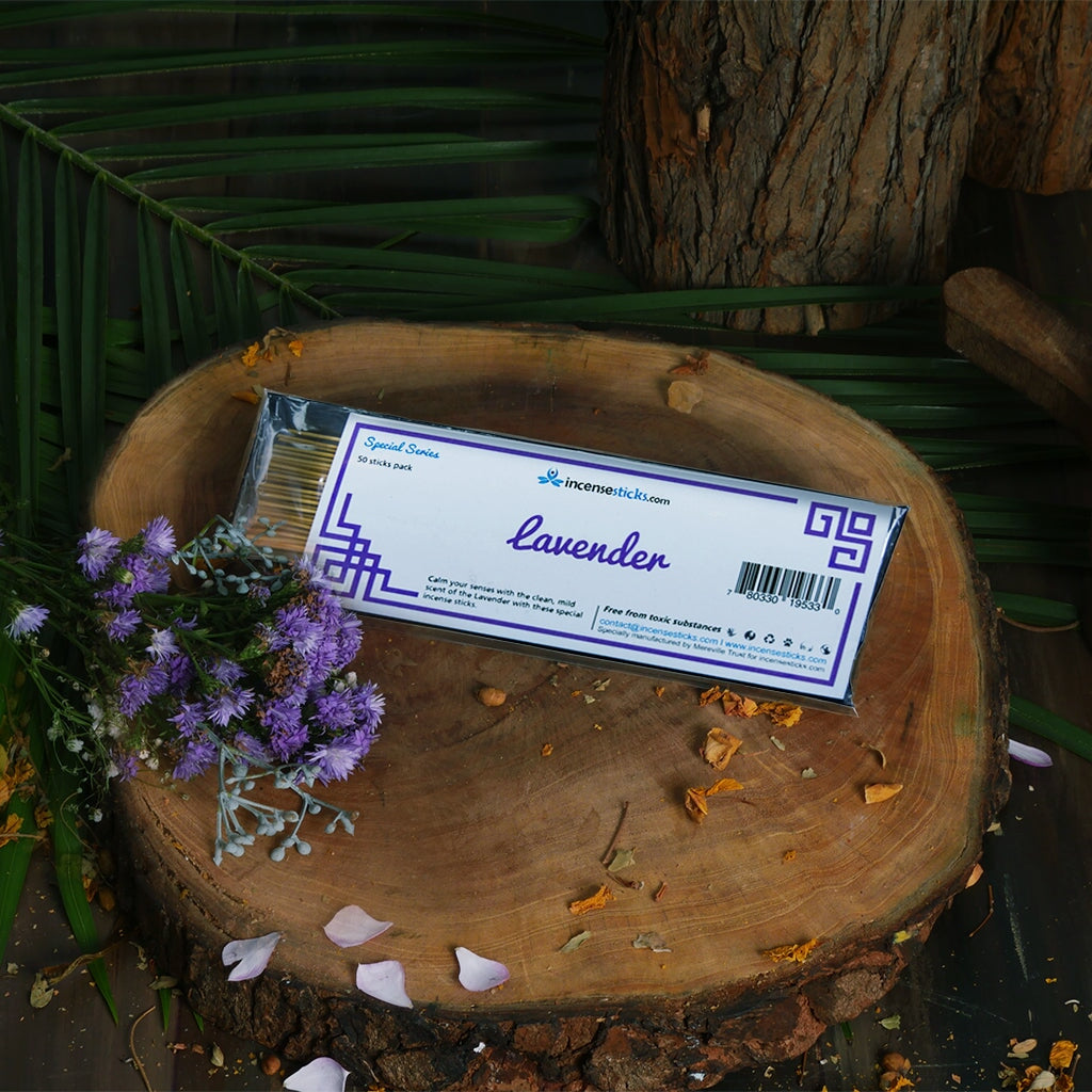 Lavender Incense 8" 50 Sticks Special Incense 