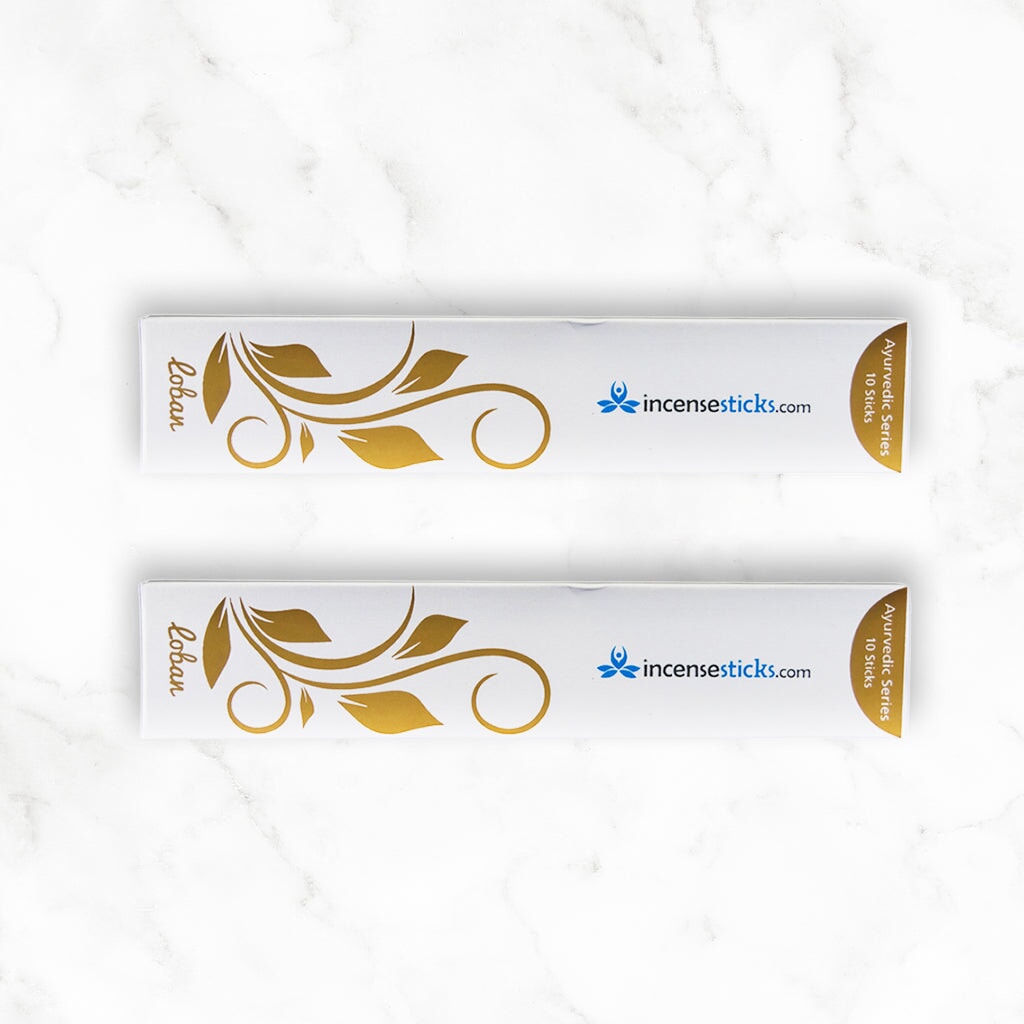 Loban Incense 8" 10 Sticks Ayurvedic incense 2 Packs