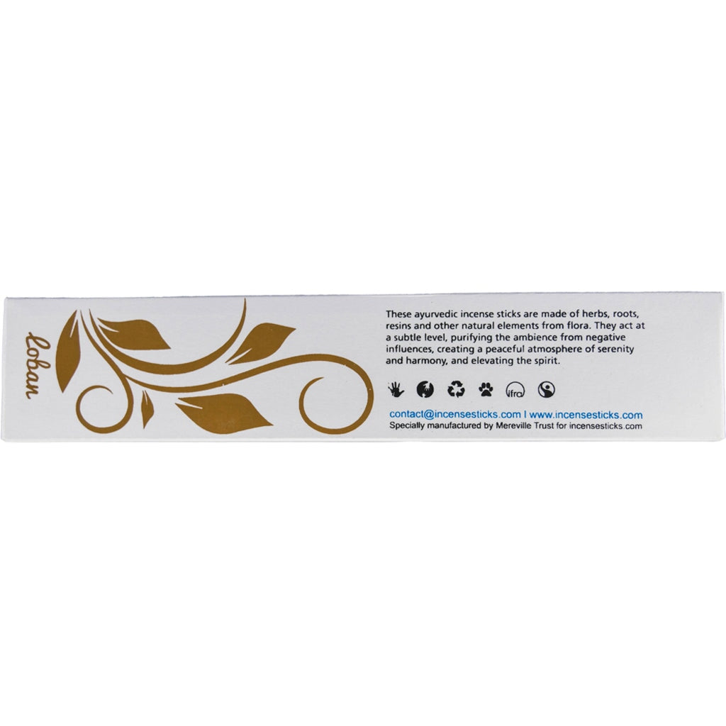 Loban Incense 8" 10 Sticks Ayurvedic incense