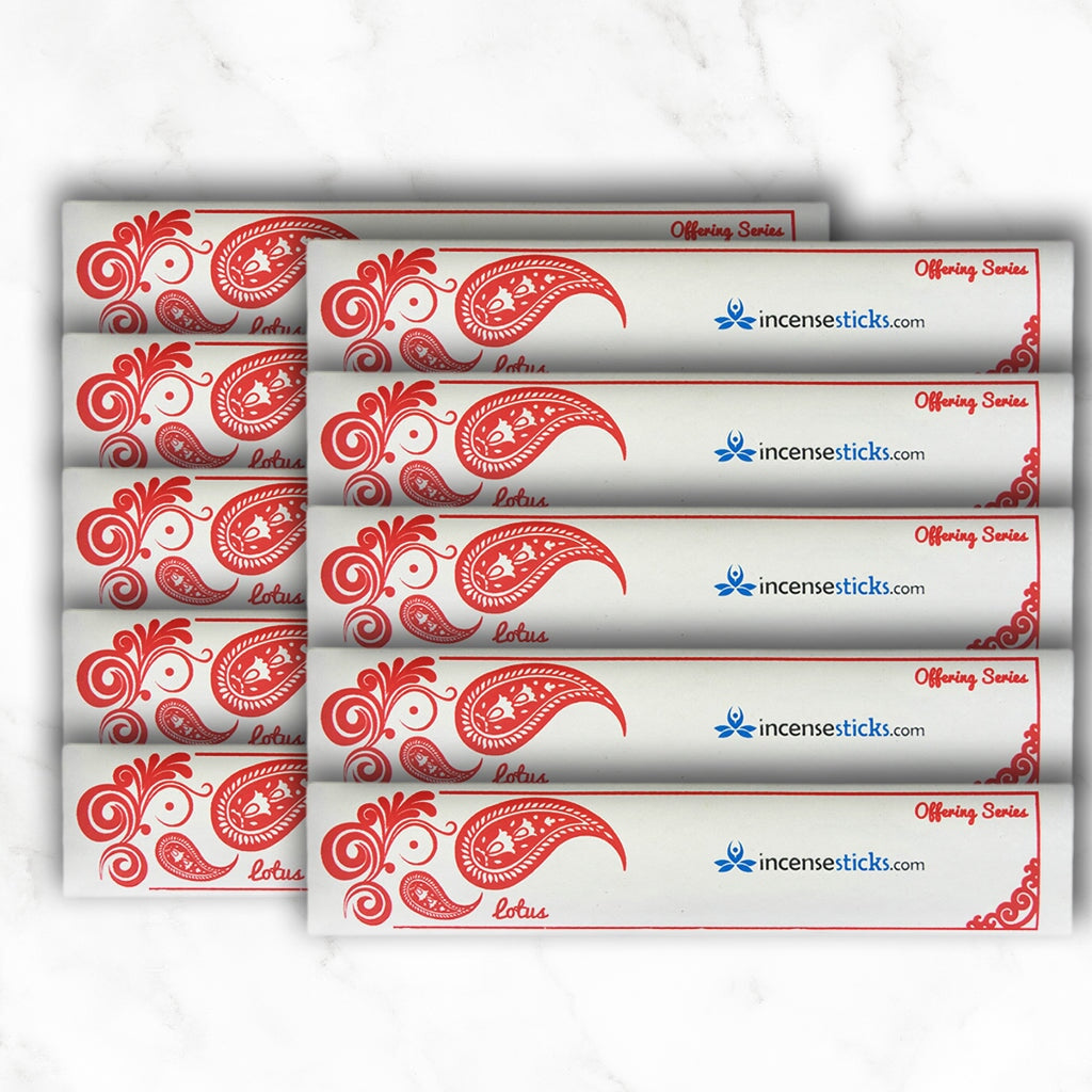 Lotus Incense 10" 20 Sticks Offering incense 10 Packs
