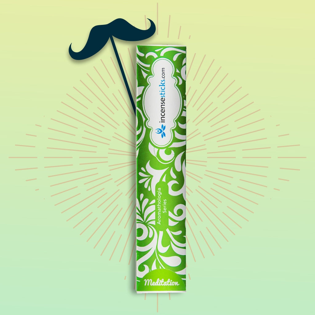 Meditation Incense 8" 12 Sticks Aromatologia Incense Sticks 