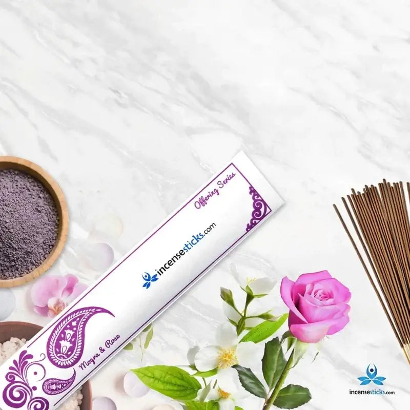 🎁 Mogra & Rose Incense 10" 20 Sticks (100% off)