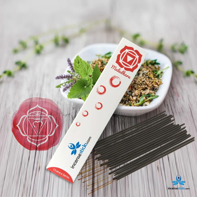 Muladhara Incense 8" inch 12 Sticks