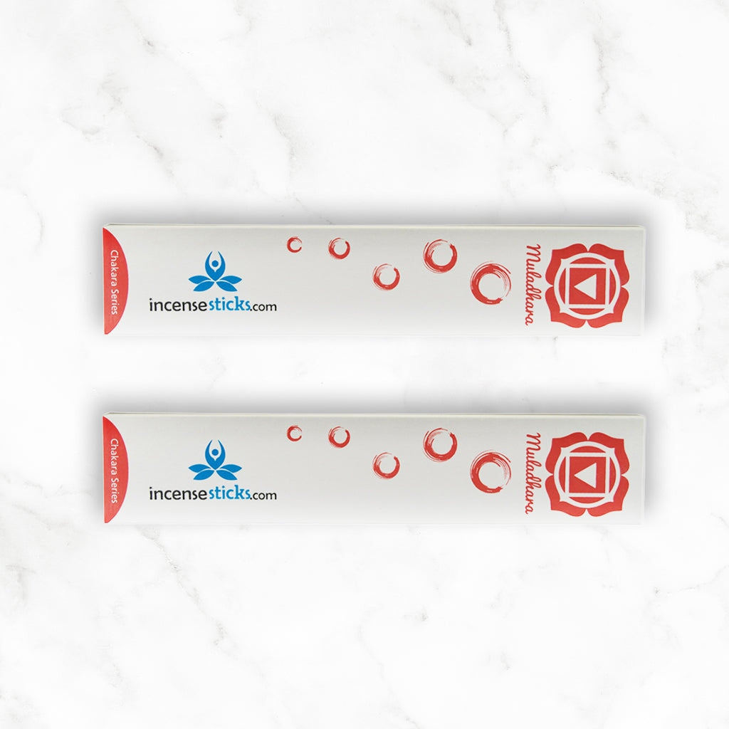 Muladhara Incense 8" inch 12 Sticks Chakra incense 2 Packs