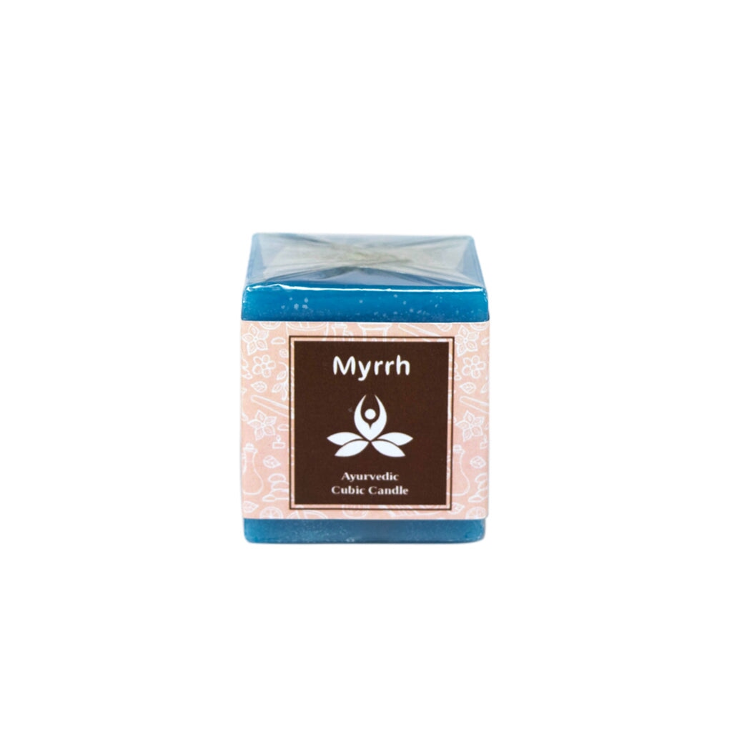 Myrrh Ayurvedic Cubic Candle Ayurvedic Cubic Candles 