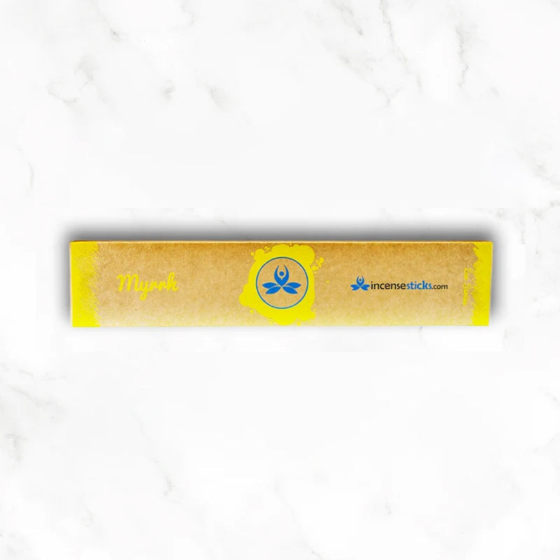 Myrrh Incense 8" inch 12 Sticks Zen Incense 1 Pack