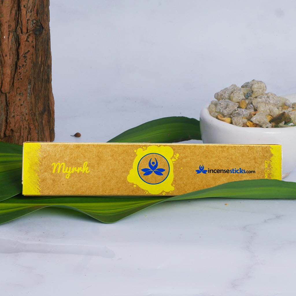 Myrrh Incense 8" inch 12 Sticks Zen Incense