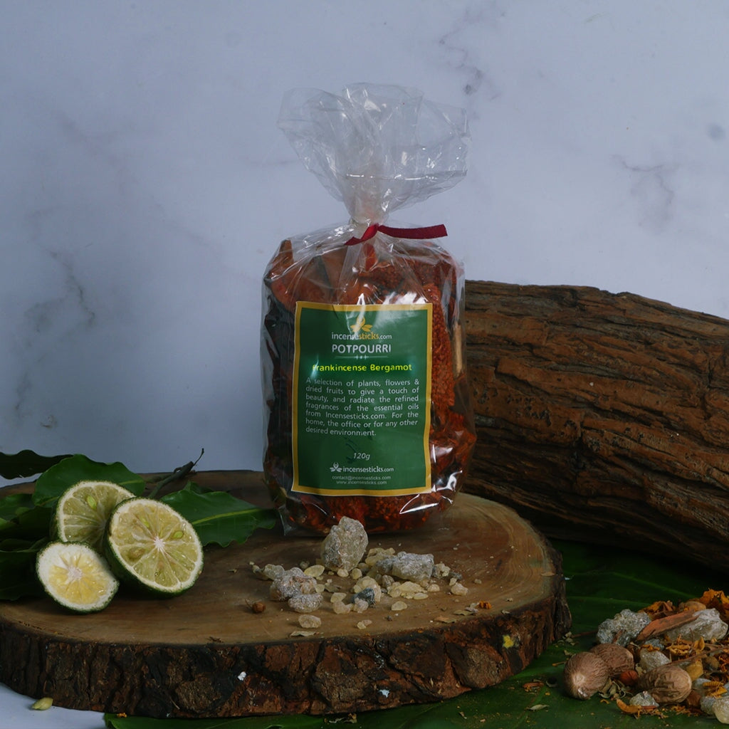 Natural Potpourri-Frankincense Bergamot Natural Potpourri