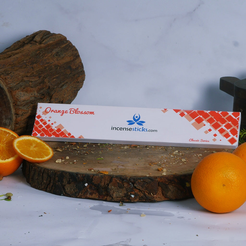 Orange Blossom Incense 10" inch 12 Sticks classic incense