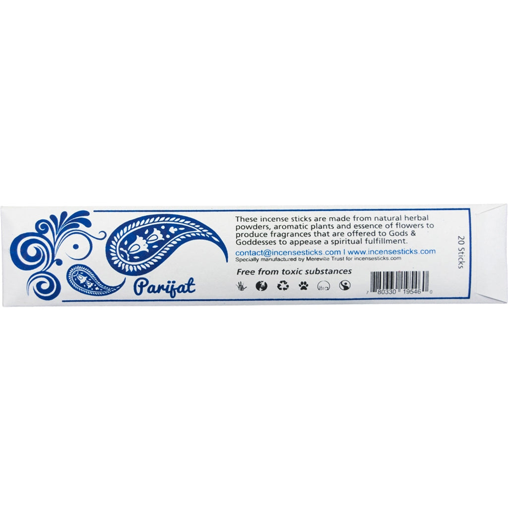 Parijat Incense 10" 20 Sticks Offering incense 