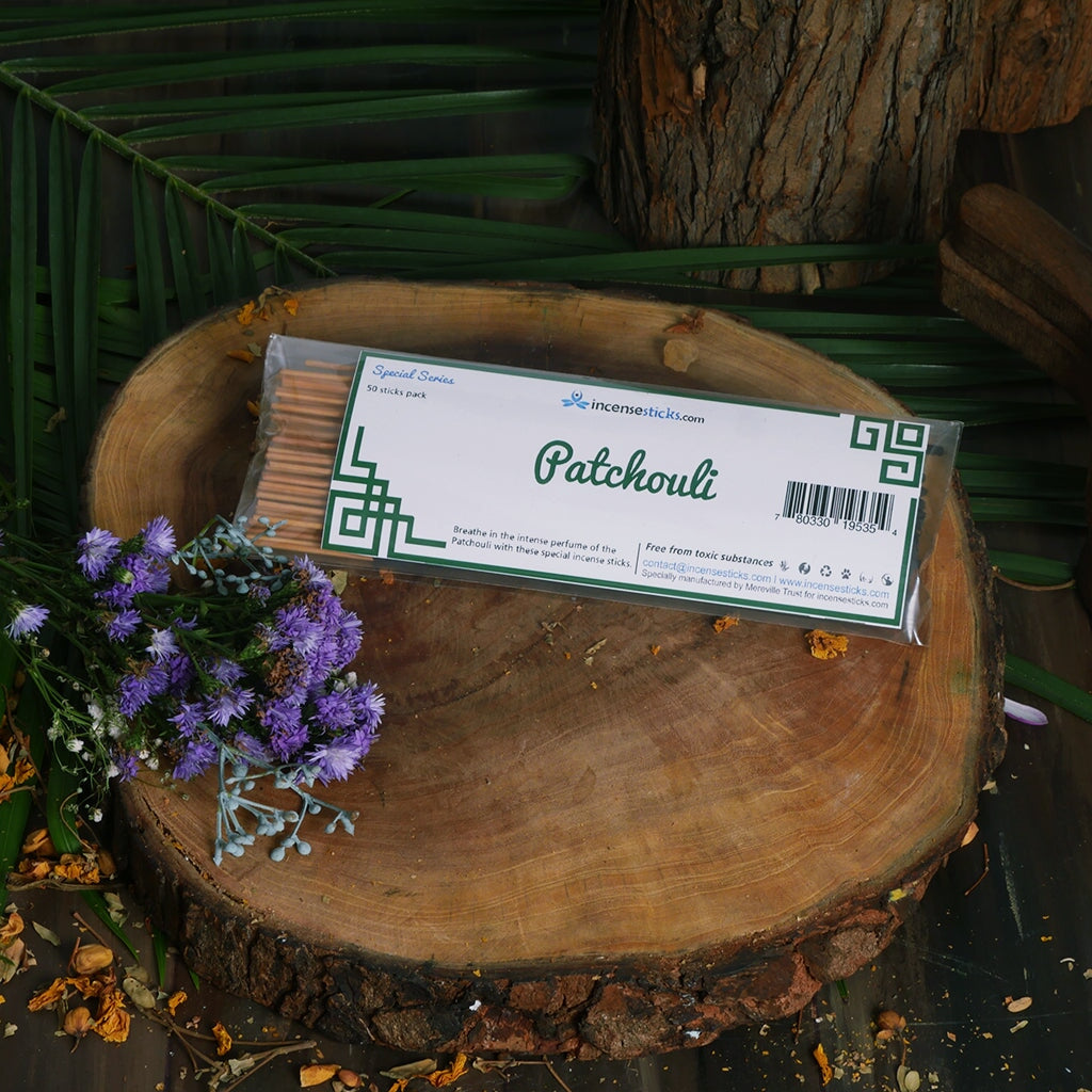 Patchouli Incense 8" 50 Sticks Special Incense 