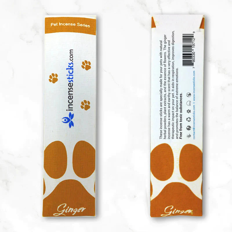 Pet Incense Set - 9 packs of pet-friendly incense sticks Pet Incense