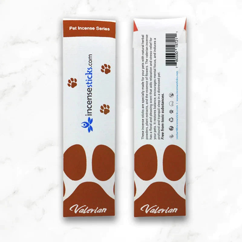 Pet Incense Set - 9 packs of pet-friendly incense sticks Pet Incense