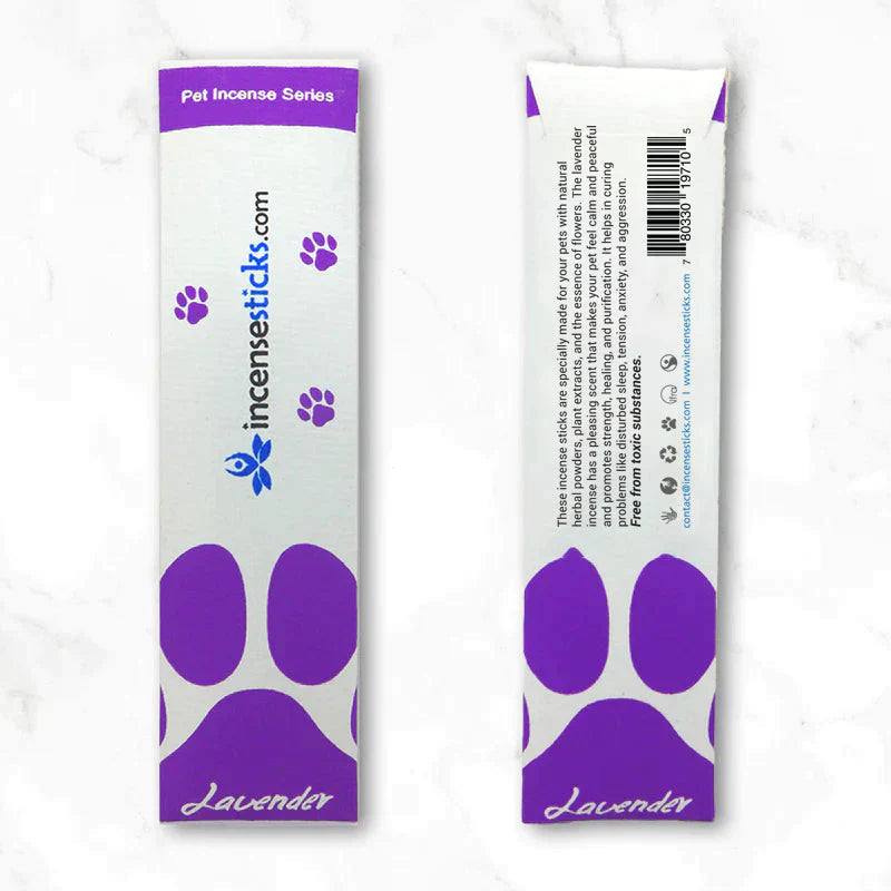 Pet Incense Set - 9 packs of pet-friendly incense sticks Pet Incense 
