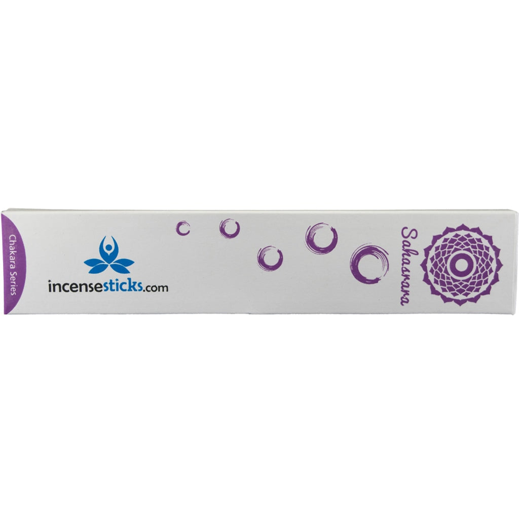 Sahasrara Incense 8" inch 12 Sticks Chakra incense 1 Pack 