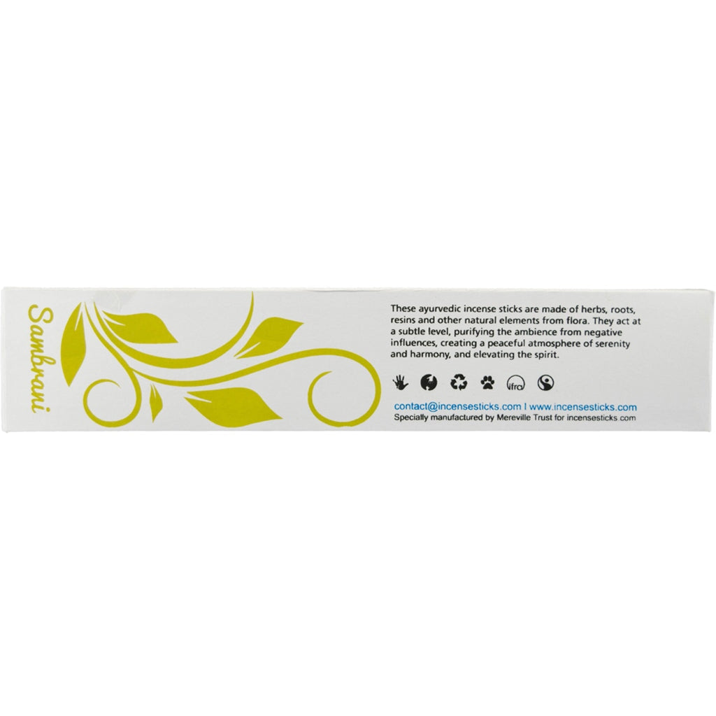 Sambrani Incense 8" 10 Sticks Ayurvedic incense 