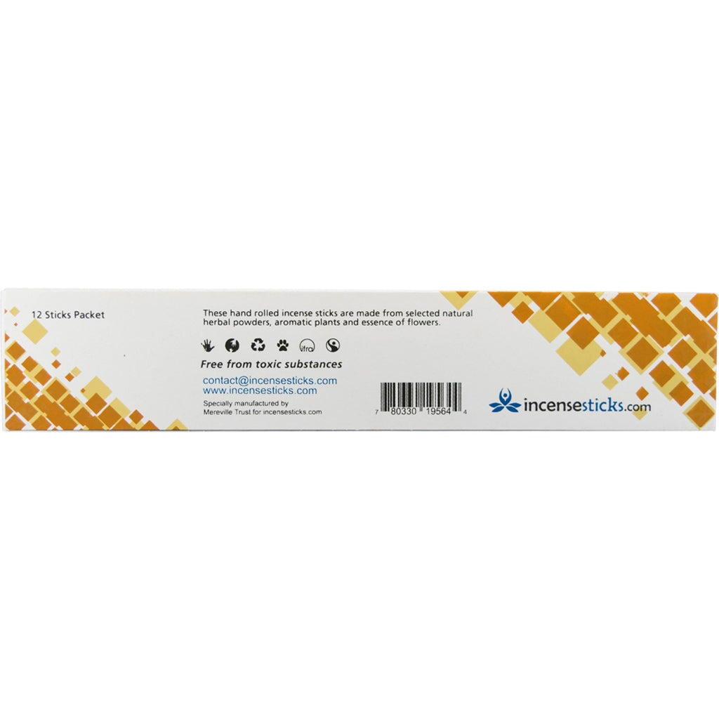 Sandalwood Incense 10" inch 12 Sticks classic incense