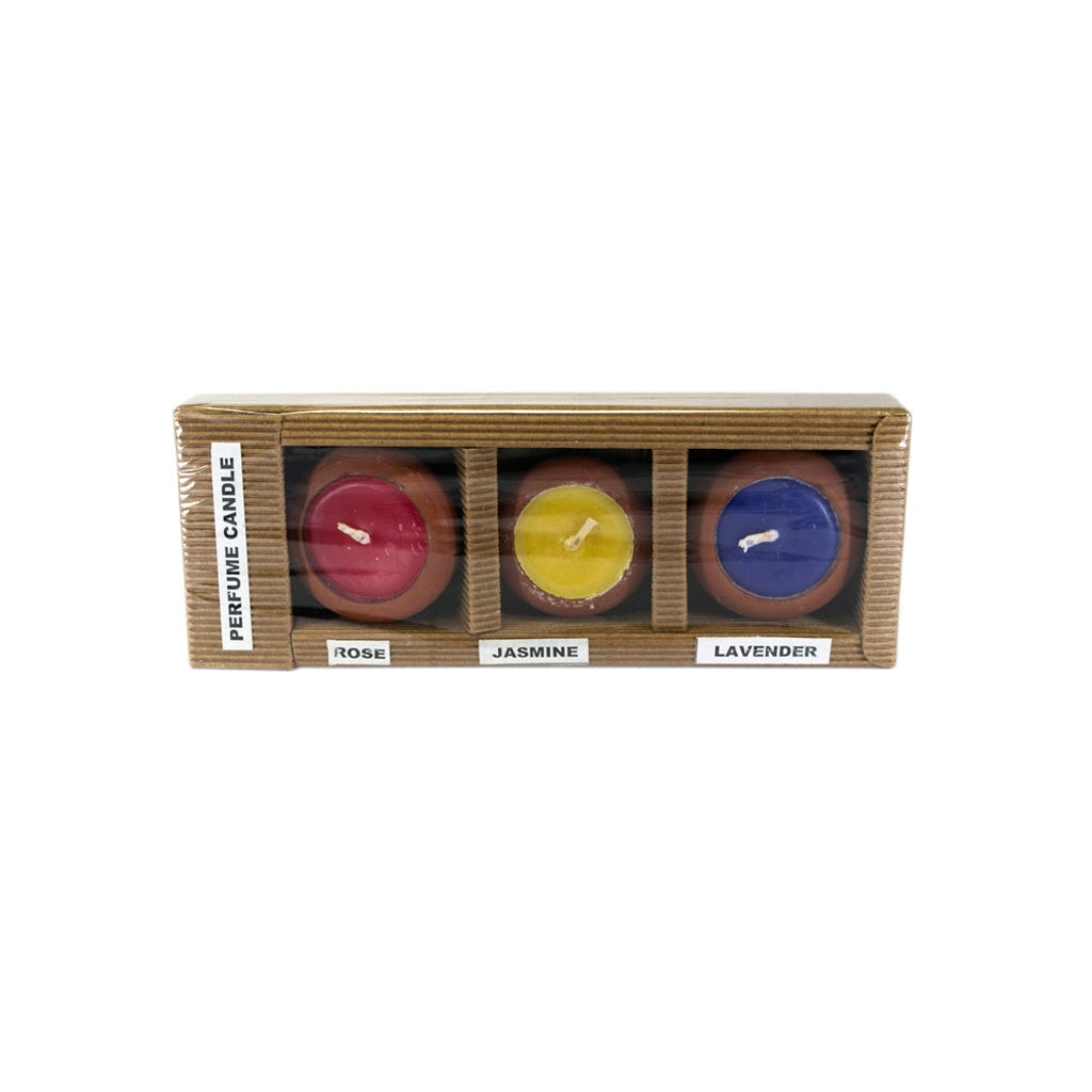 Terracotta Candles ( 3 in One ) Terracotta candle