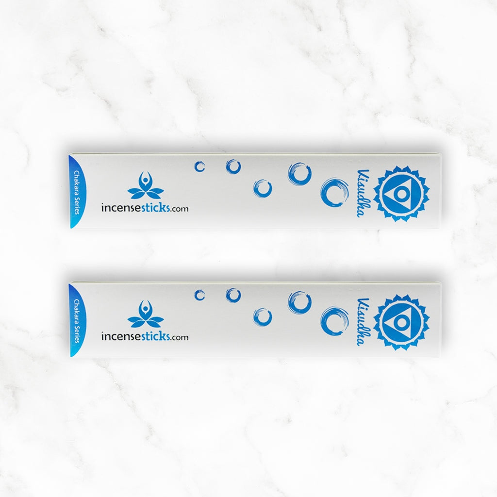 Visudha Incense 8" inch 12 Sticks Chakra incense 2 Packs