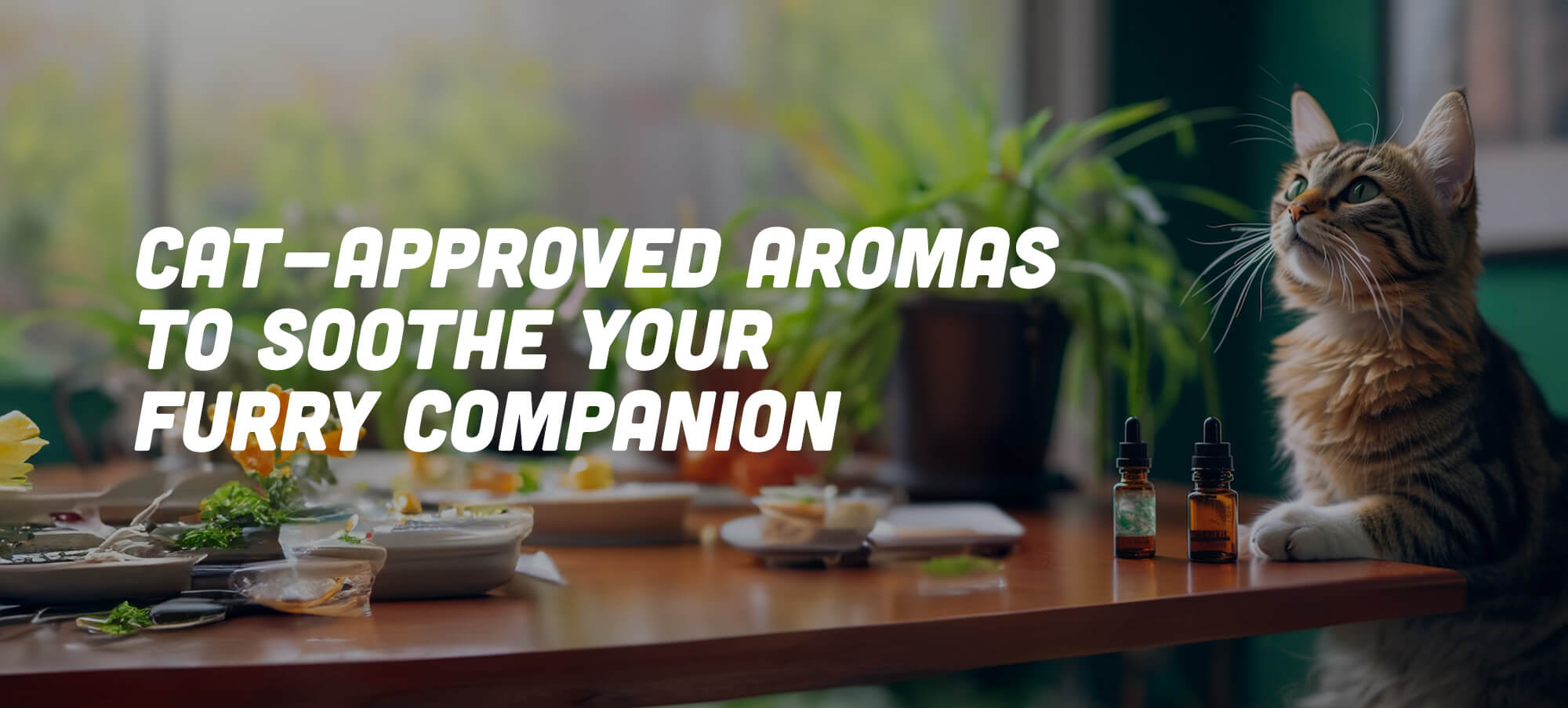 Best Aromas to Soothe Your Cat 