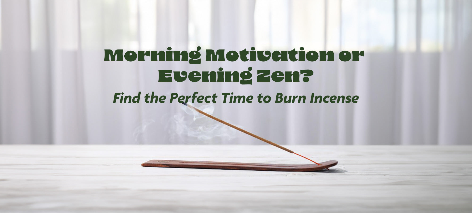 Discover the Perfect Time to Burn Incense Sticks