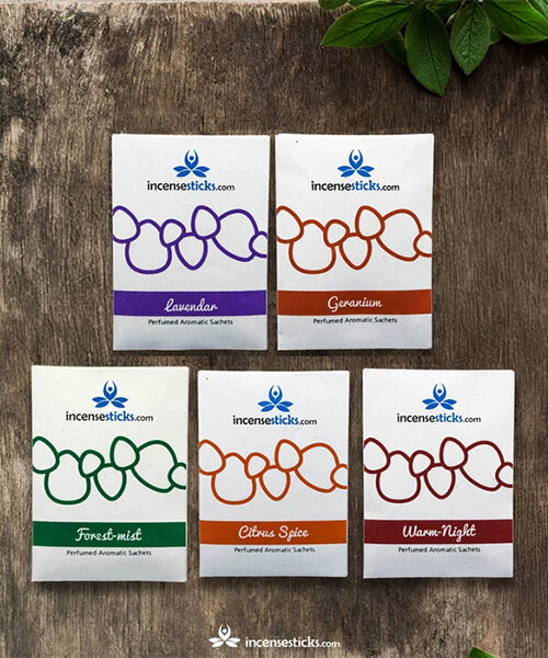 Assorted Pack Aromatic Sachet For Home Decor & Closets