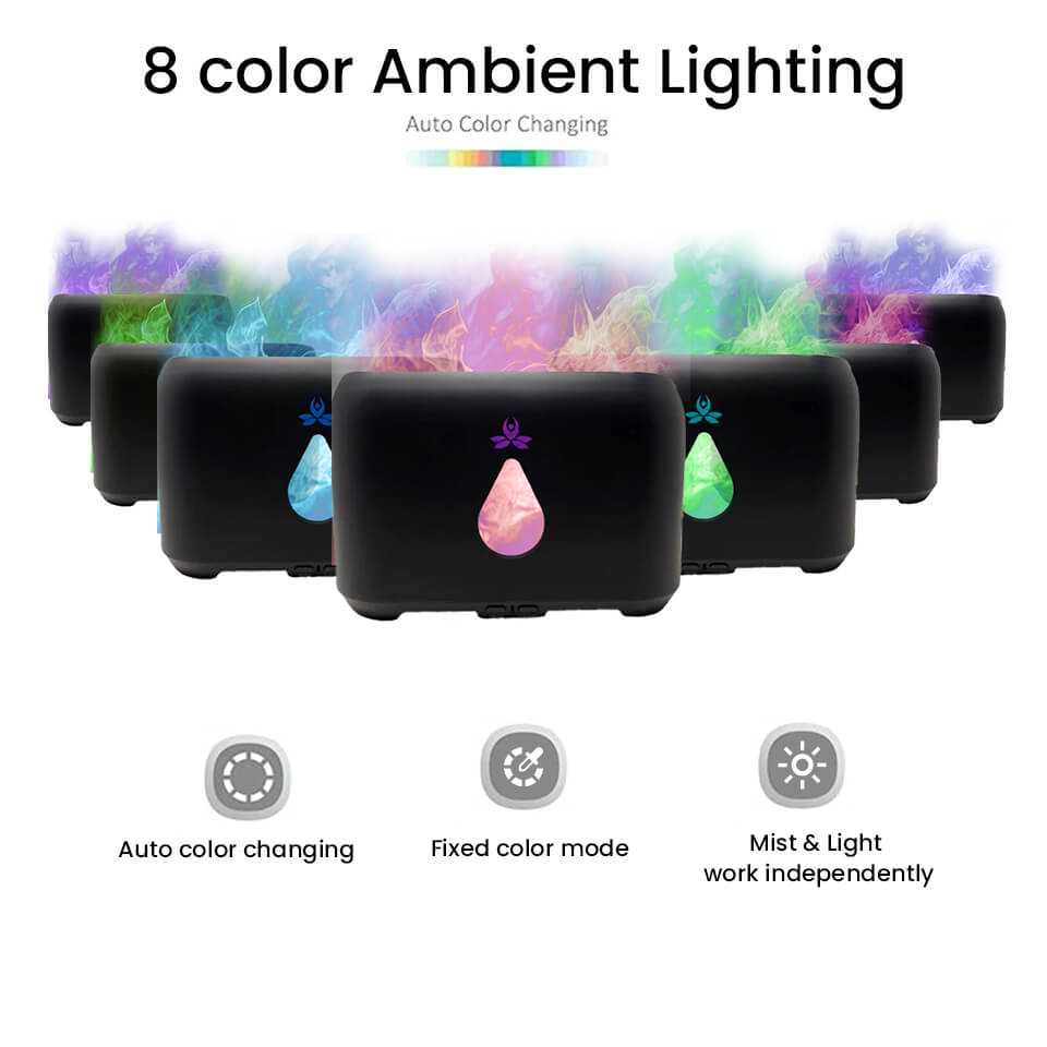 Essential Oil Diffuser With Flame Light (Agni )