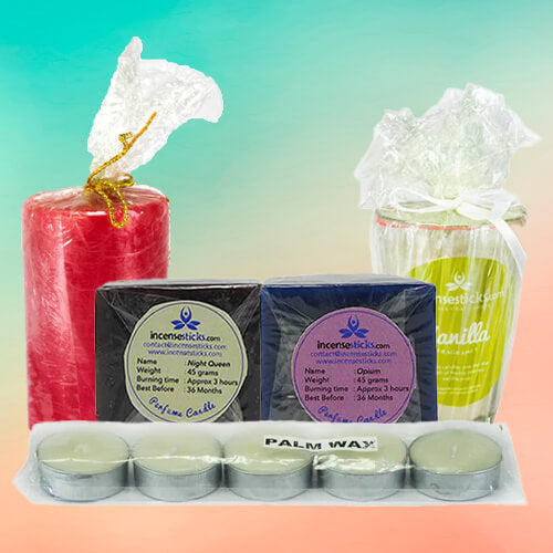 Aromatic candle gift set