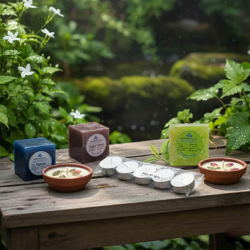 Aromatic candle gift set