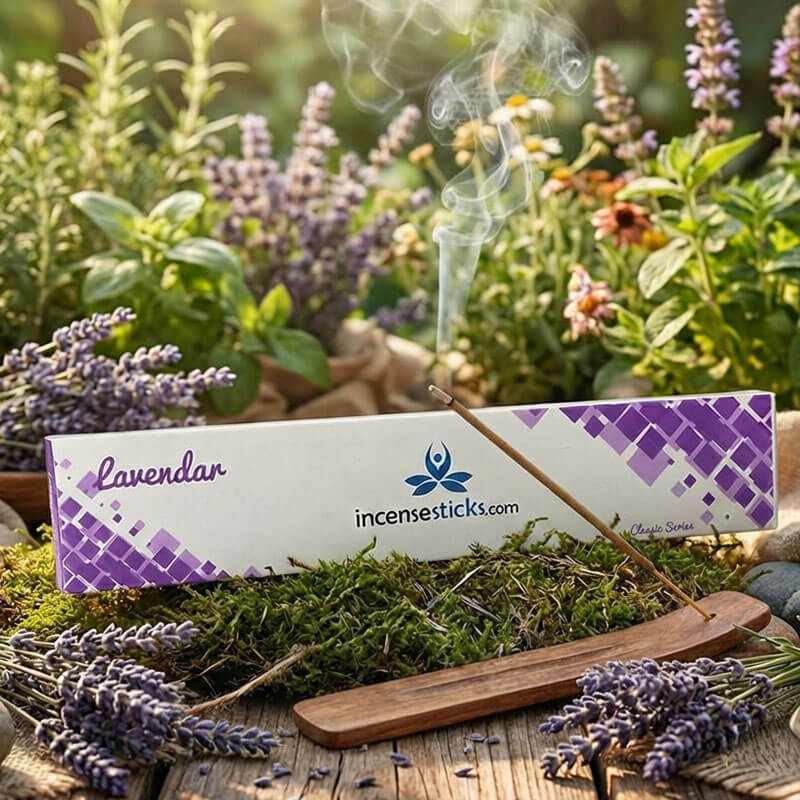 Lavender Incense 10" inch 12 Sticks