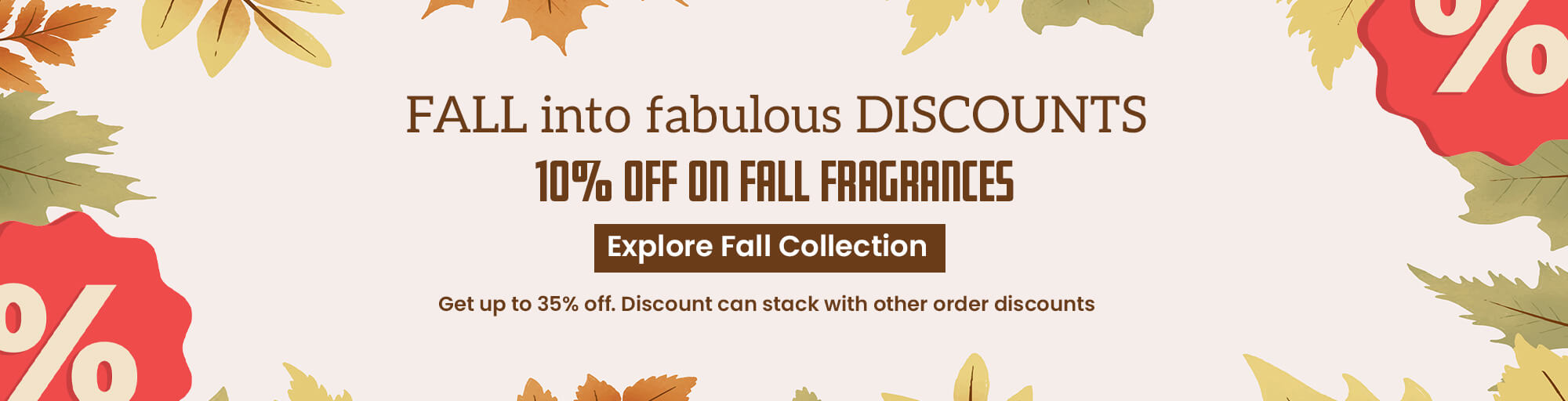 Fall Season Offers - 10% off on Fall Fragrances by Incensesticks